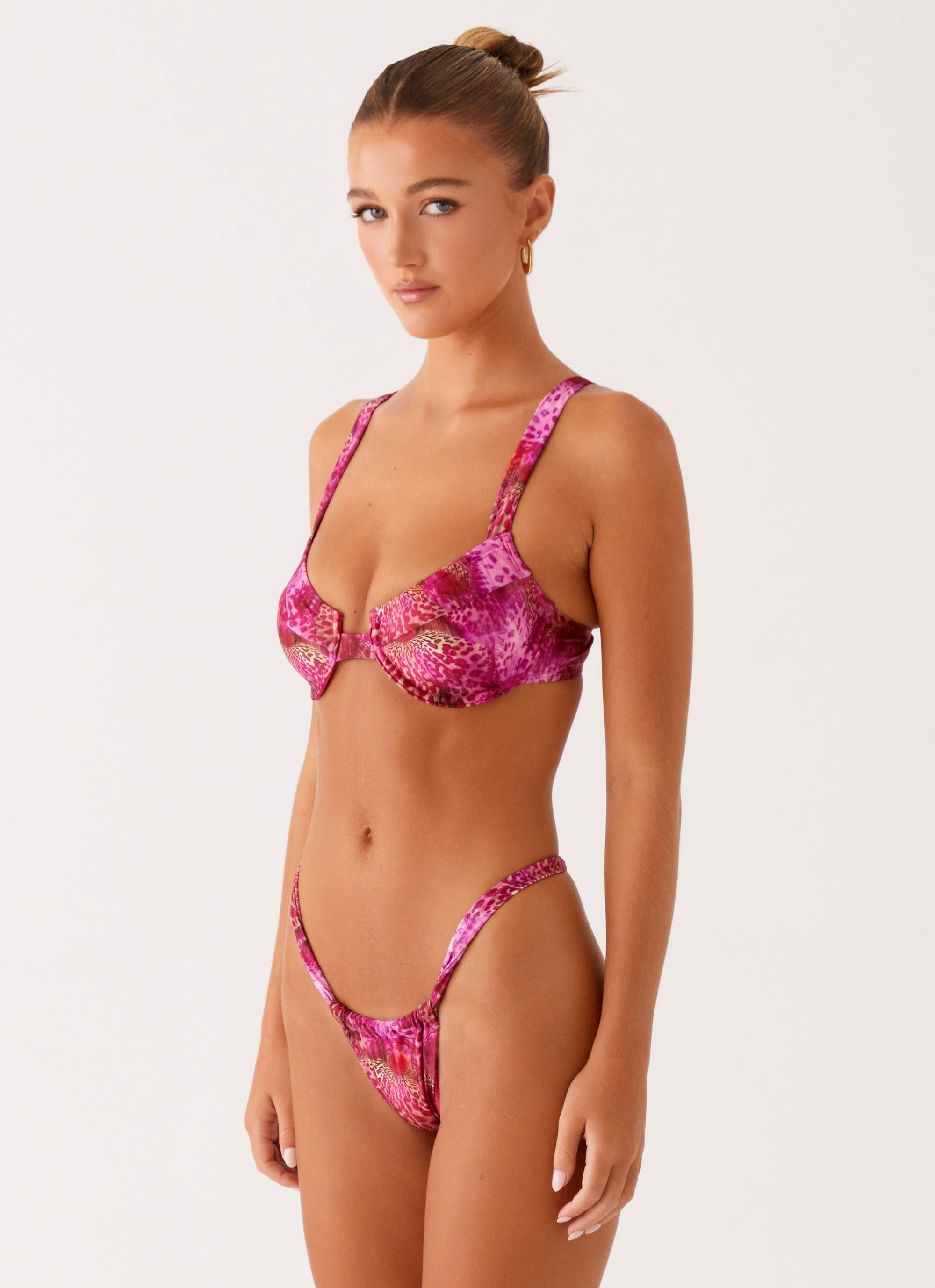 Airlie Balconette Bikini Top - Lavender Lagoon