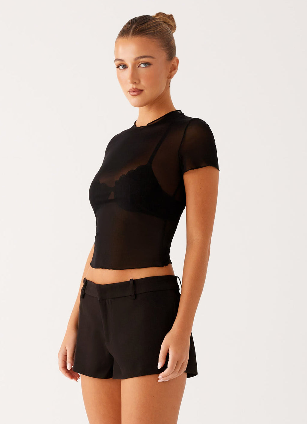 Freedom Mini Shorts - Black