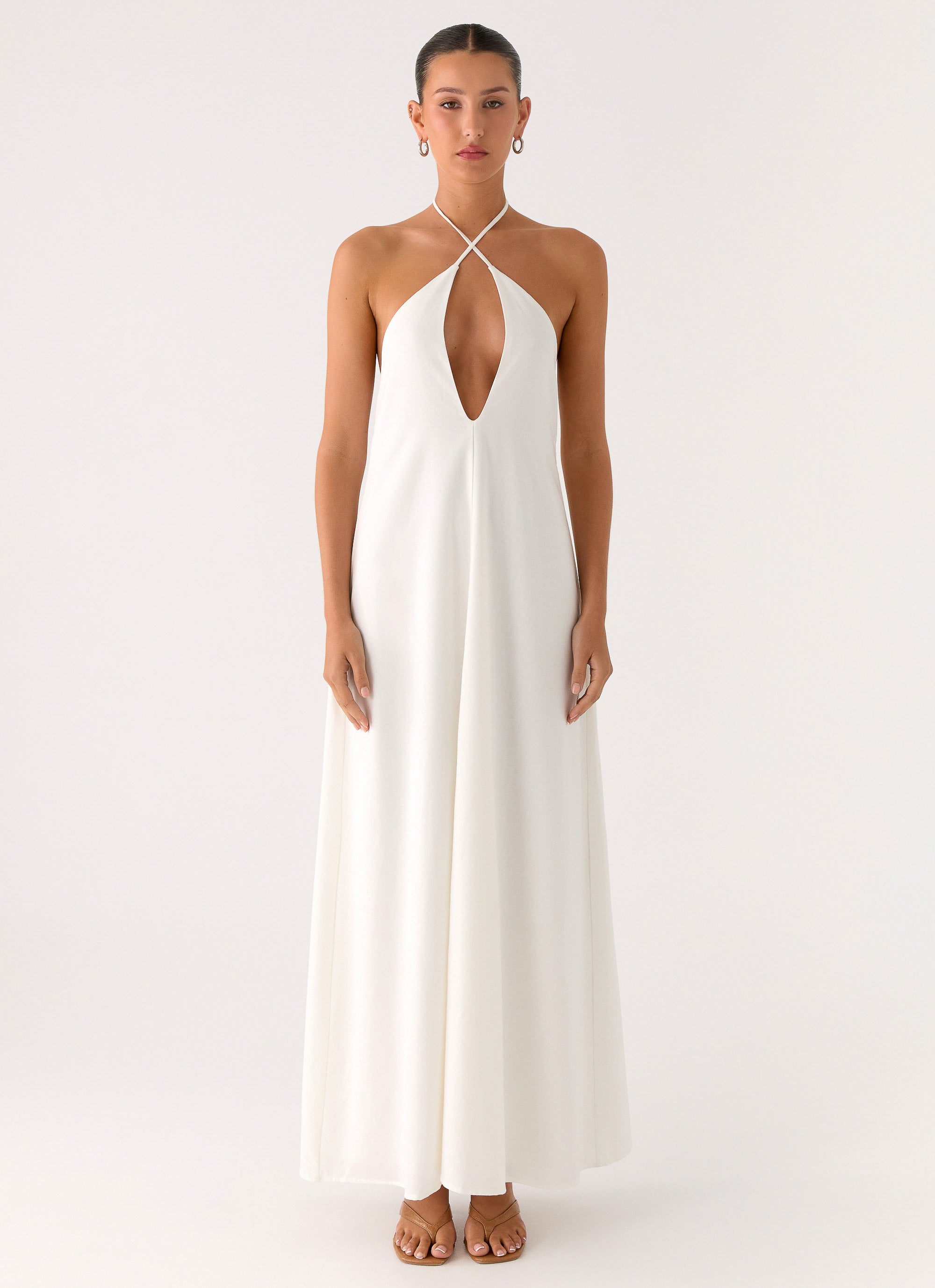Helden Maxi Dress - White