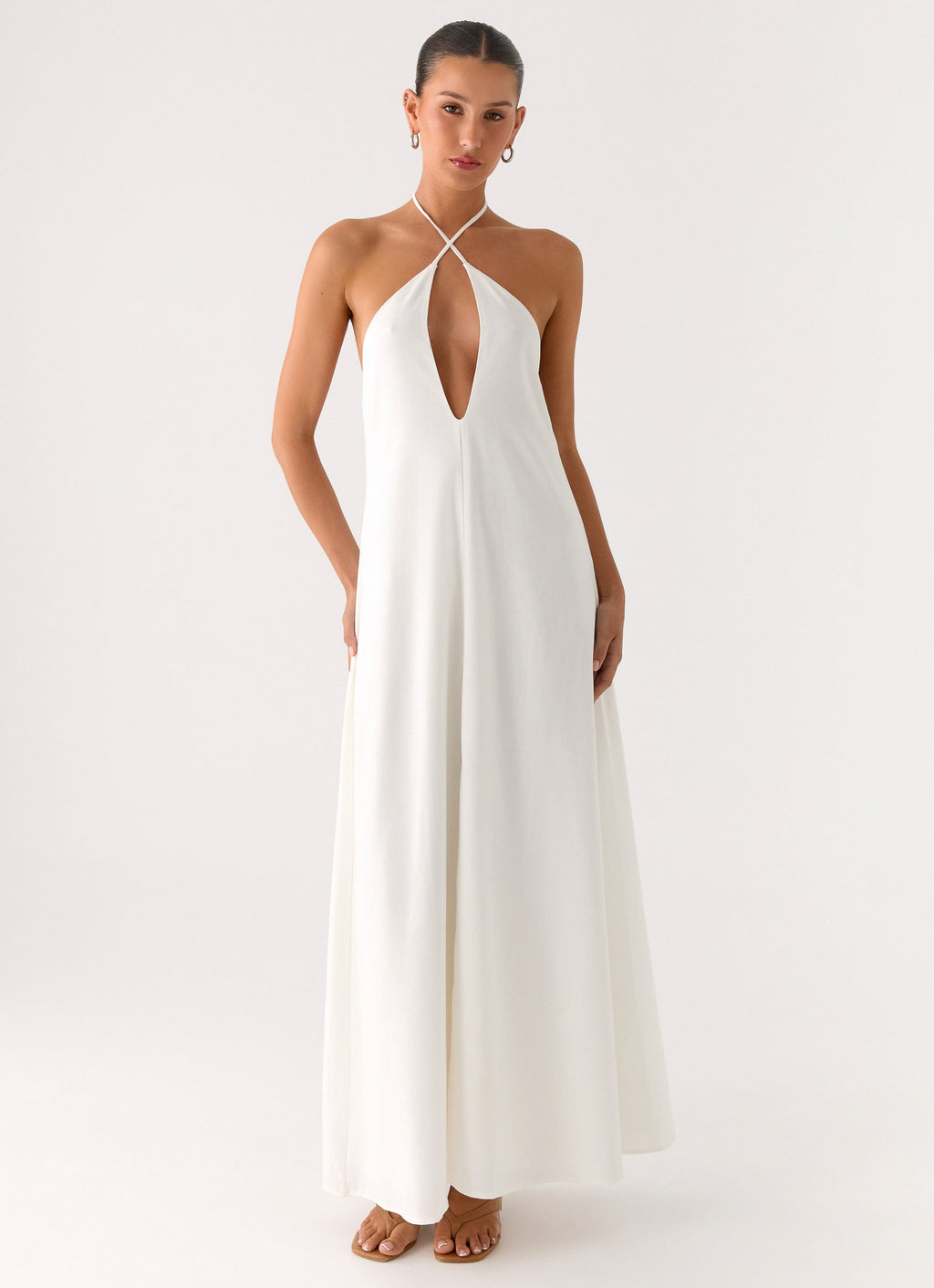 Helden Maxi Dress - White