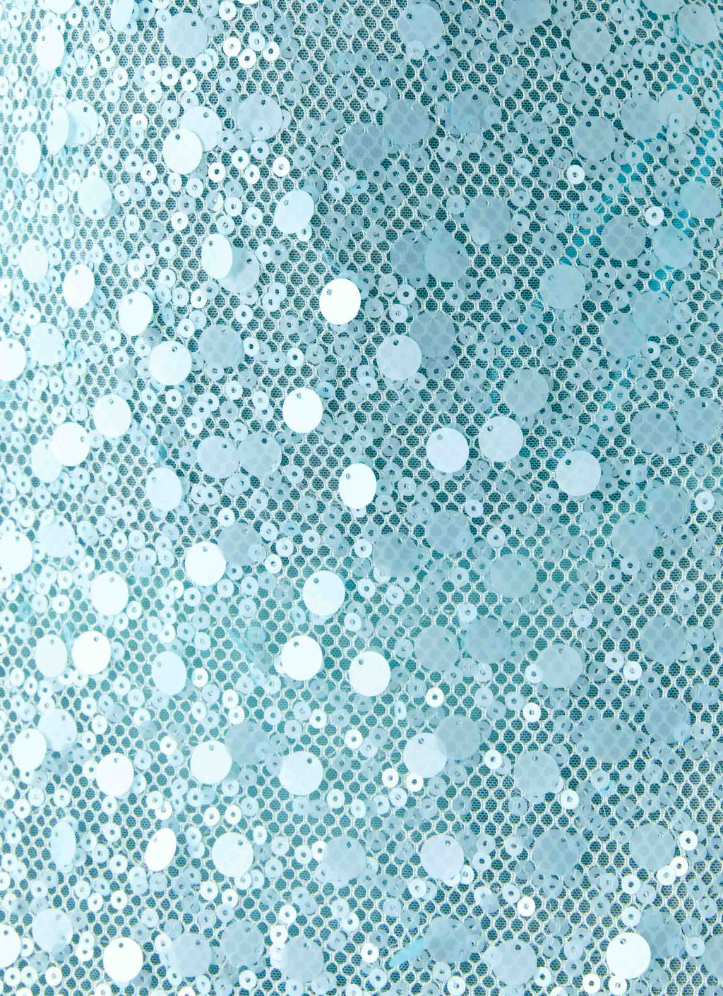 Ocean Views Sequin Maxi Dress - Blue