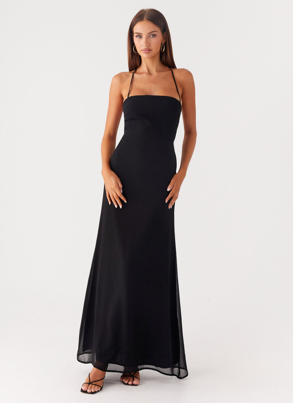 Peggy Maxi Dress - Black