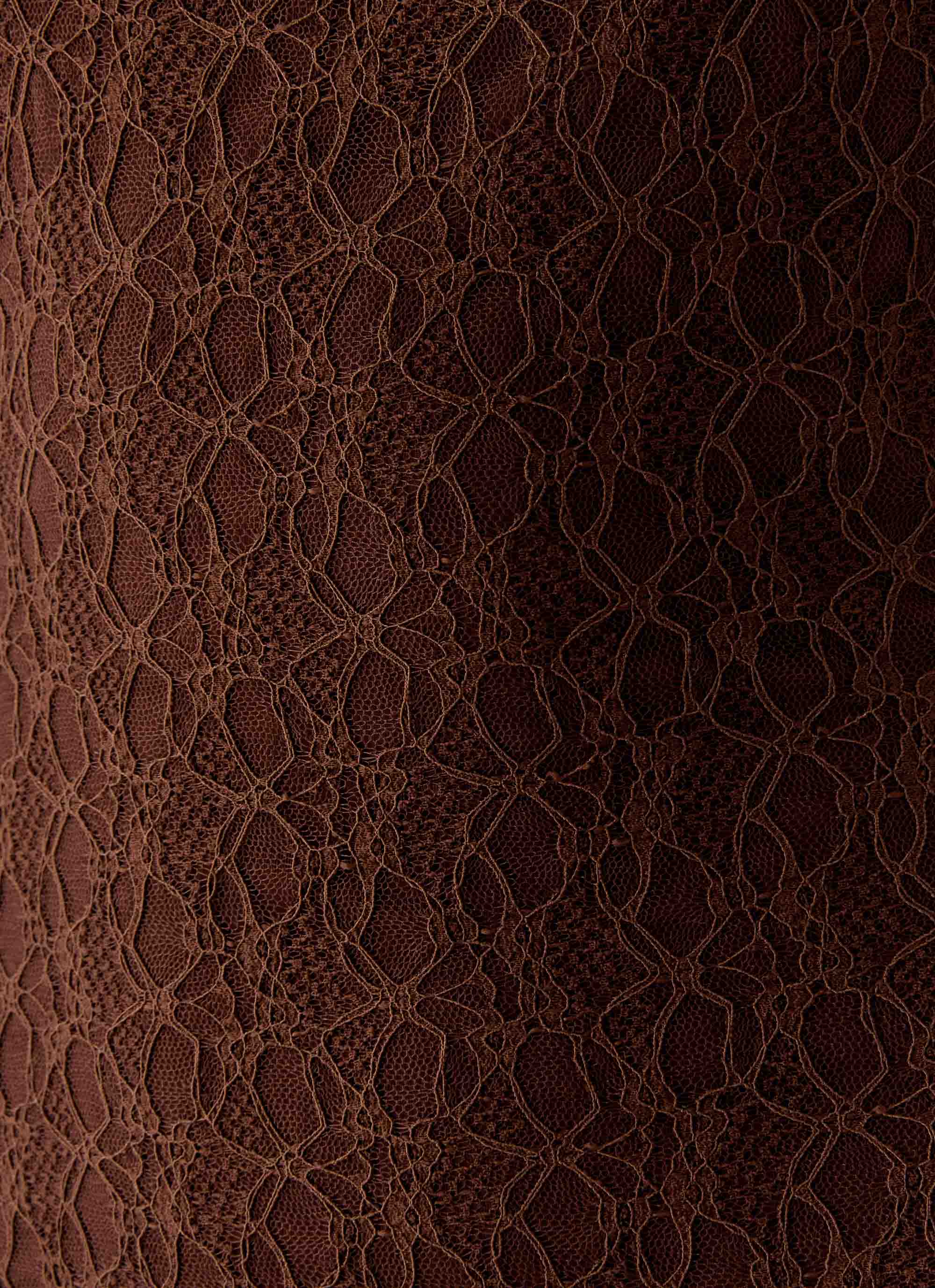 Promise Me Lace Maxi Dress - Chocolate