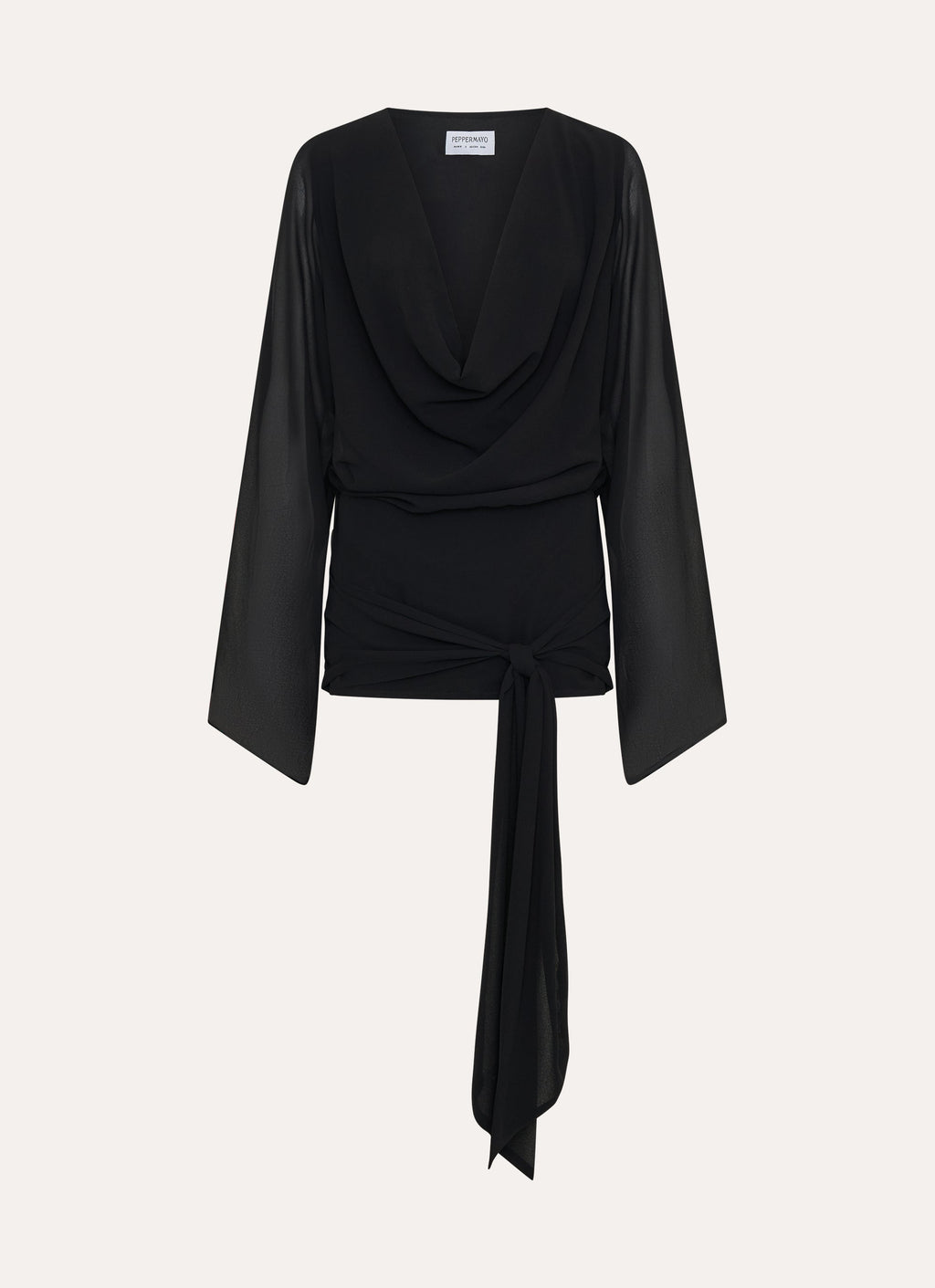 Sorrel Long Sleeve Mini Dress - Black